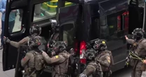 Manhunt underway after bank heist in Italy holds 25 people hostage