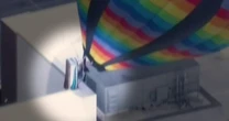 Hot air balloon crashes into California casino amid fierce winds