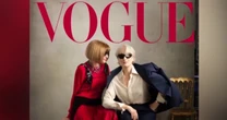 Anna Wintour appears alongside Meryl Streep on the cover of Vogue ahead of 'The Devil Wears Prada' sequel 