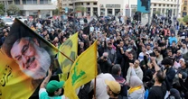 Hezbollah supporters protest against Israel negotiations