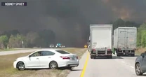 Massive wildfires explode in Florida and Georgia