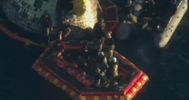 Astronauts safely removed from Orion capsule
