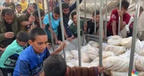 Humanitarian aid enters Gaza after 11-week blockade