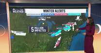 5 million impacted by winter alerts as the weather makes a frigid start to 2025