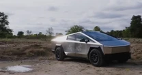 Tesla cybertruck officially hits the road with estimated waitlist of 2 million