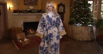 Royal curtains recycled into kimonos to benefit king's charity