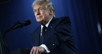 Trump delivers remarks at Arlington National Cemetery