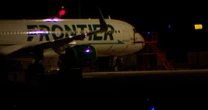 Passengers on Frontier jet that killed person on runway describe scene on board