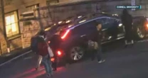 Cornell University president accused of backing into student in parking lot confrontation