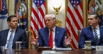 Trump holds a Cabinet meeting