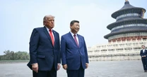 President Trump visits Temple of Heaven following historic U.S.-China summit