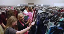 Texas church turns into a store where girls can get dresses for prom for free