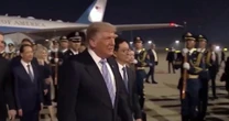Trump arrives in China for high-stakes summit