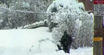 Fast-moving storm dumps snow across parts of Northeast