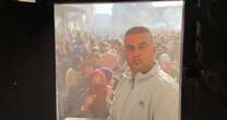 Large crowds wait for bread outside a Gaza bakery as the flour shortage worsens