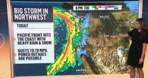 Huge storm system will soak the Gulf Coast as an atmospheric river takes aim out West