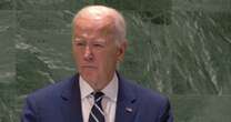 'We will not let up on our support': Biden speaks about Ukraine at U.N. General Assembly