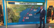 Francine expected to intensify to Category 2 hurricane as it approaches Gulf Coast