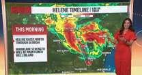 Hurricane Helene will affect a huge area as it heads toward the Tennessee Valley