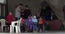 Displaced Lebanese civilians seek shelter in Beirut schools