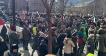 Thousands at anti-ICE protest in Minneapolis