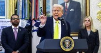 Trump calls for prosecution of rivals, flanked by DOJ and FBI chiefs