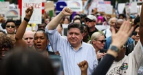 Illinois Gov. Pritzker addresses ‘No Kings’ rally in Chicago: ‘Democracy requires your courage’