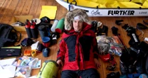 American sets out on record-breaking solo crossing of Antarctica