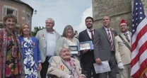 French village honors family of World War II airman who died in combat 