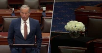 Senate Majority Leader Thune remembers Lindsey Graham in speech on Senate floor