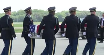 Trump escalates threats on Iran as he attends dignified transfer of fallen soldiers
