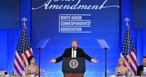 Trump touts his accomplishments and relationship with the press at Correspondents' Dinner