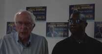 Bernie Sanders campaigns with embattled Rep. Jamaal Bowman