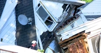At least 10 people injured after an explosion collapses a home in Syracuse