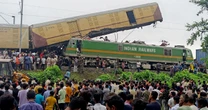 Deadly train crash in India as freight train plows into stationary passenger express