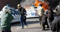 Waymo cars go up in flames during Los Angeles anti-ICE protests