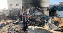 Gazan teenager sees brother burned to death after Israeli airstrike