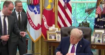 Trump signs executive order that blacklists countries that illegally detain Americans