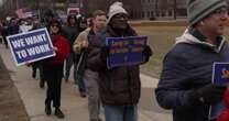 Protests over veterans laid off as part of Trump’s cuts to federal bureaucracy