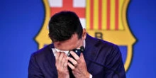 'I'm not ready for this': Tearful soccer icon Messi confirms bitter Barcelona exit