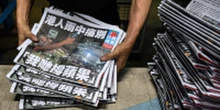 Hong Kong says 'painful farewell' to its last pro-democracy newspaper