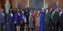 Family of George Floyd meets with Speaker Pelosi
