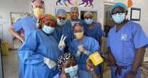 Sunday Mug Shots: Medical team helps children in Ghana