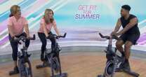 Hoda and Jenna learn new moves on SoulCycle bikes