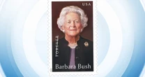 Barbara Bush Honored With Forever Stamp From the Post Office