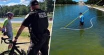 Trump Threatens to Arrest Anyone Who Vandalizes Reflecting Pool