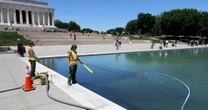 Trump Says Reflecting Pool Will Likely Need to Be Drained