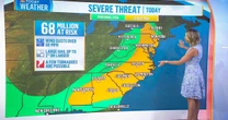 Memorial Day forecast: 68 million at risk of hail along East coast