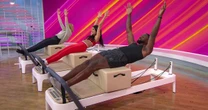 See Jenna Bush Hager and Dwyane Wade Try Reformer Pilates