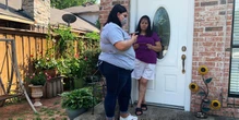 Latino get-out-the-vote group goes door to door, shifting focus to Covid vaccinations